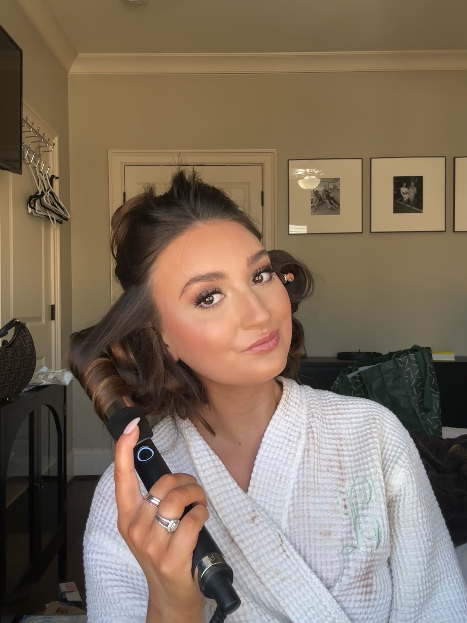 Products used to creat a bouncy curl 

#LTKbeauty #LTKstyletip