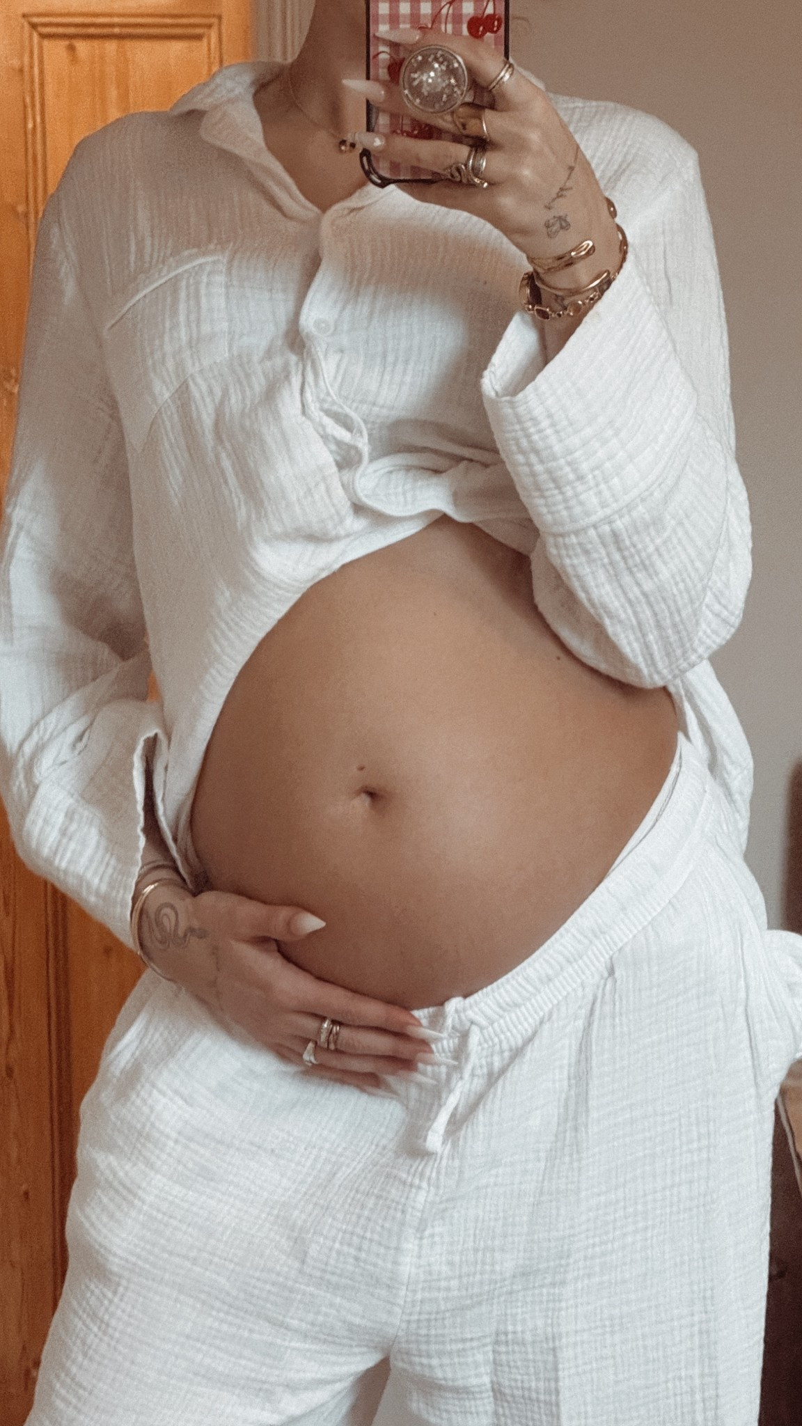 Cosiest 100% cotton pjs 💖

#LTKmaternity #LTKuk #LTKspring