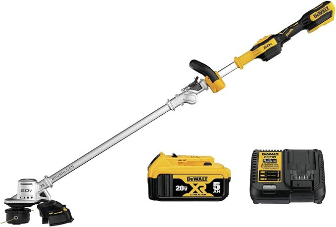 DEWALT 20V MAX* String Trimmer Kit, 5-Ah (DCST922P1) | Amazon (US)