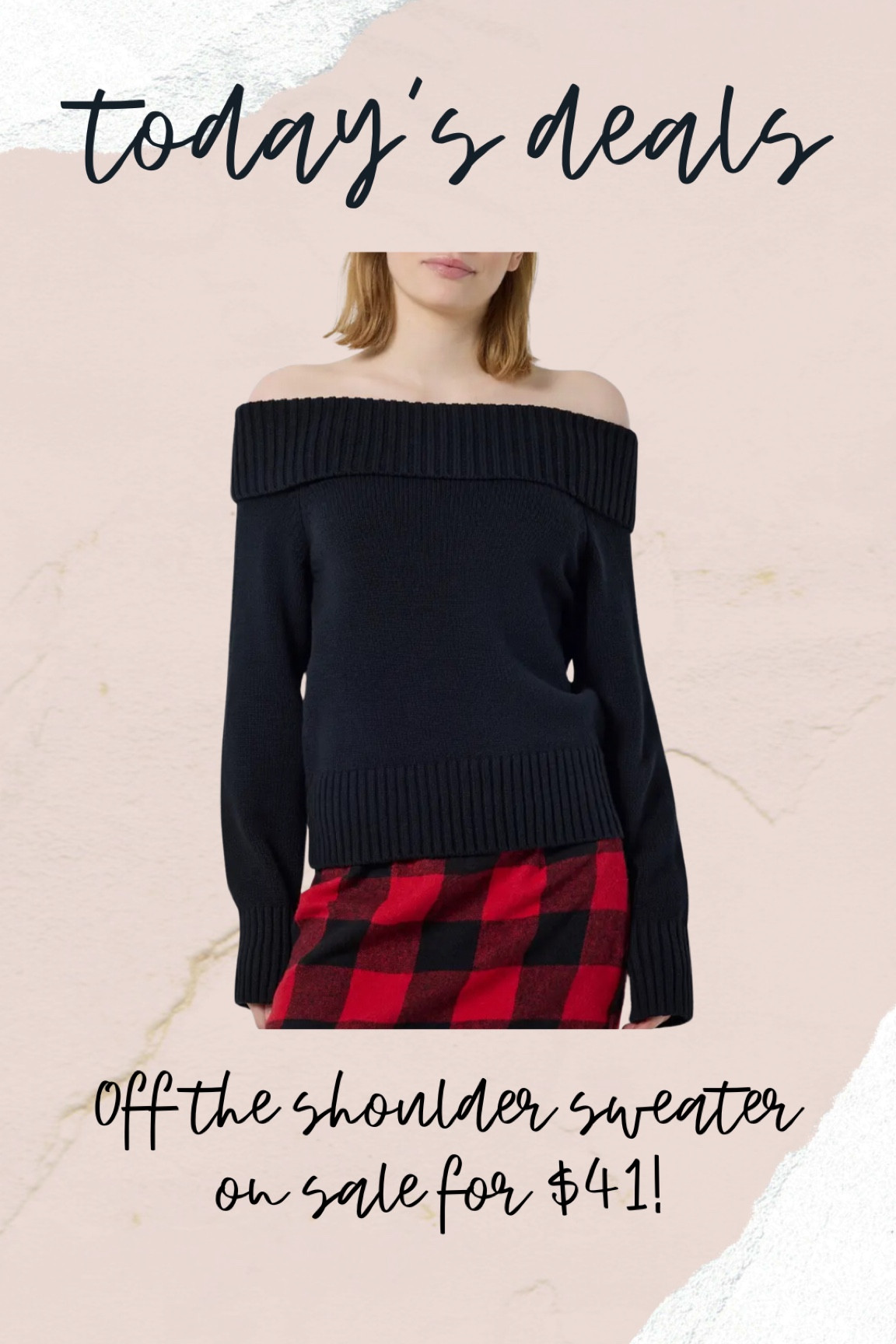 Off the shoulder sweater 

#LTKFindsUnder50 #LTKStyleTip #LTKSaleAlert