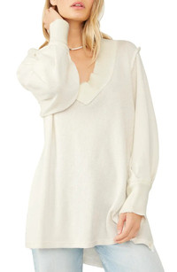 Click for more info about Asher Thermal Knit V-Neck Top