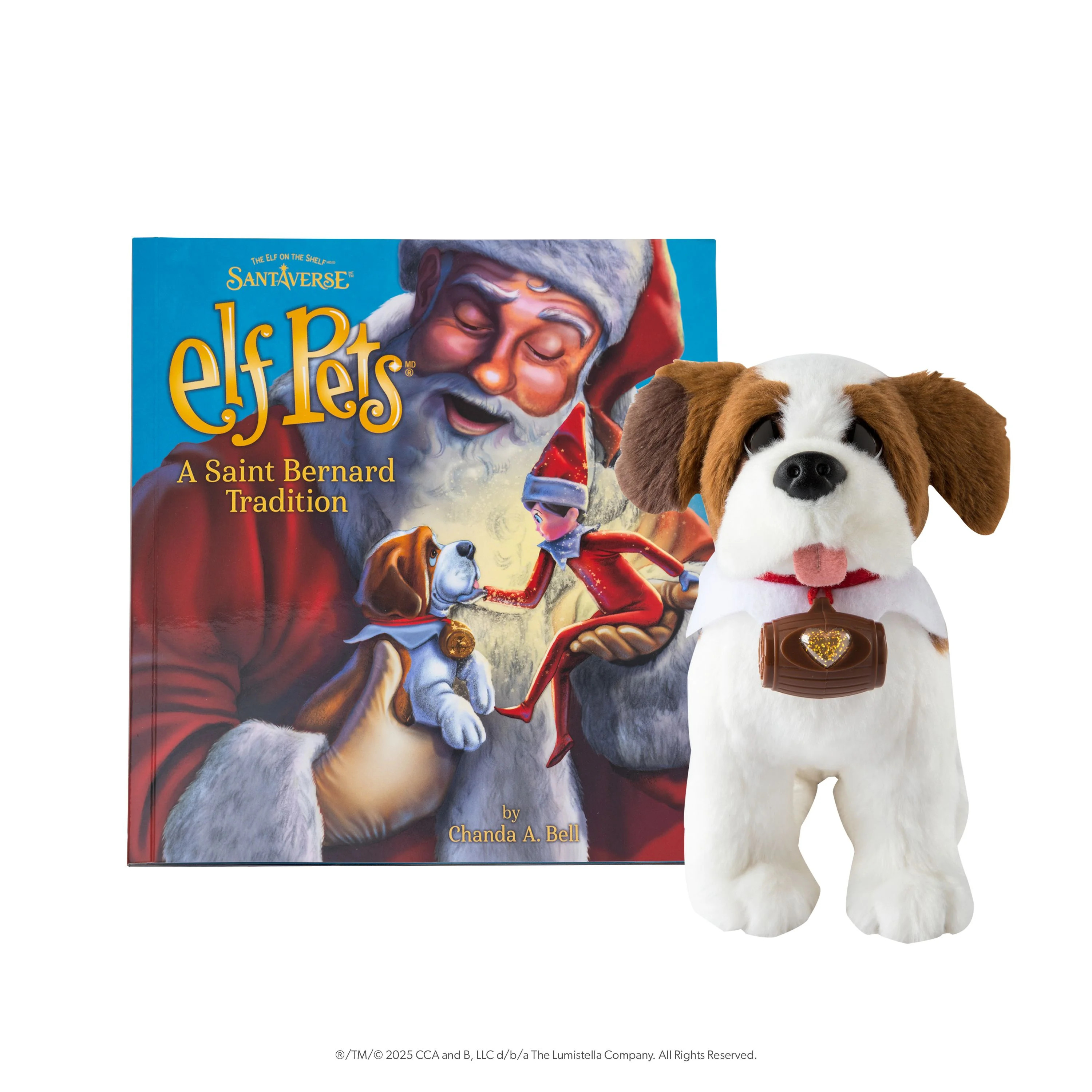 Elf Pets: A Saint Bernard Tradition – Includes St. Bernard Plush and Storybook | Walmart (US)