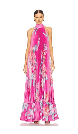 L'IDEE Ares Gown in Pink. - size 14/XL | Revolve Clothing (Global)
