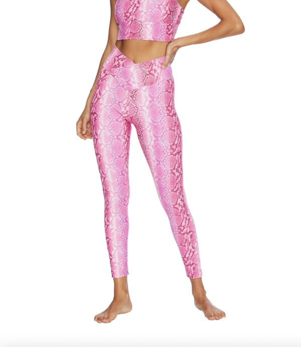 Beach Riot Cara Legging - Fuchsia Snake | SculptHouse