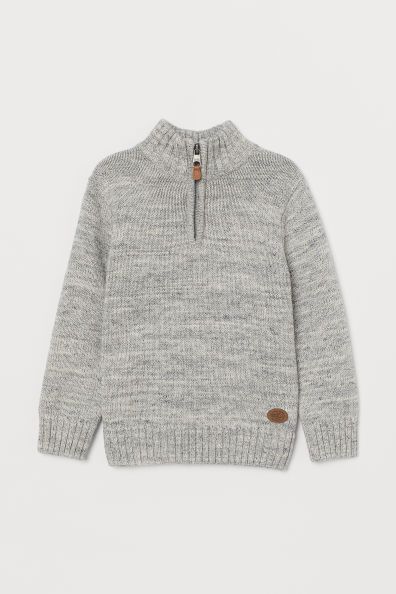 Knit Sweater with Collar | H&M (US + CA)