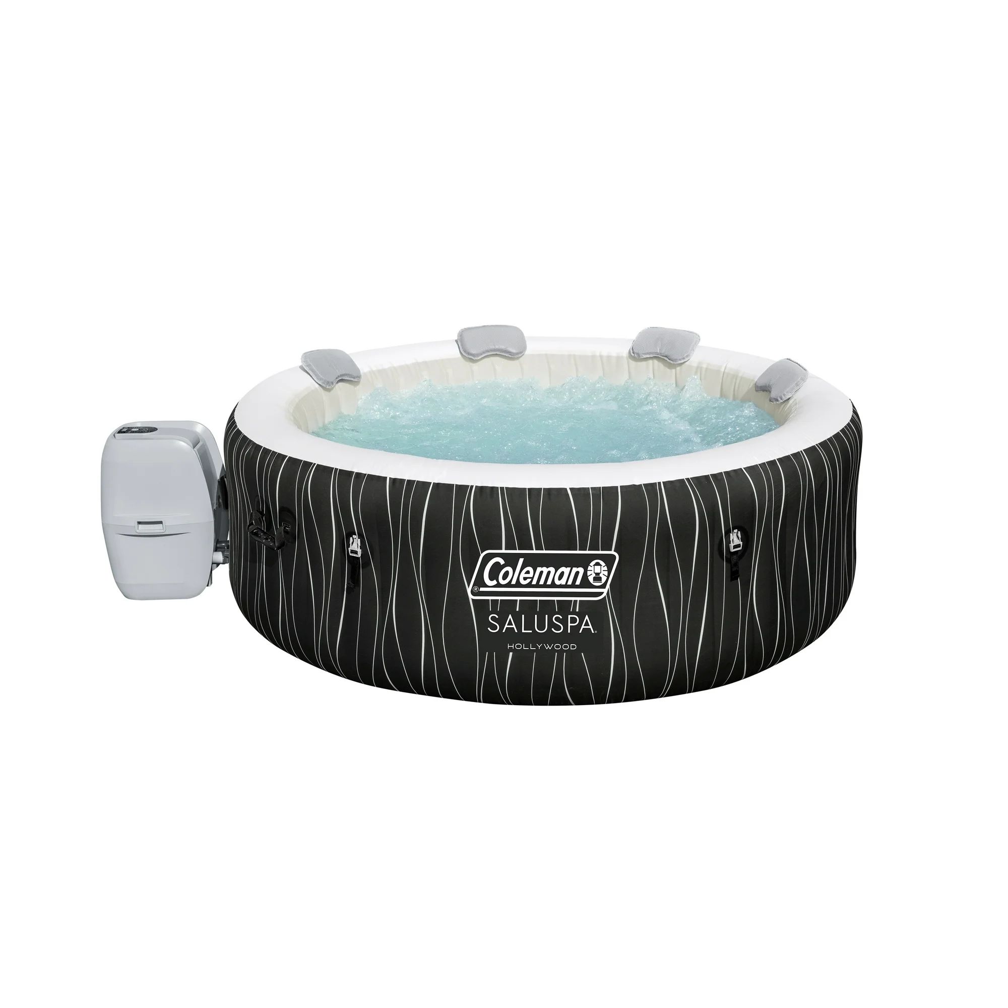 Coleman Hollywood Luxe AirJet 240 gal. Outdoor Spring Inflatable Hot Tub with LED Lights,  104 º... | Walmart (US)