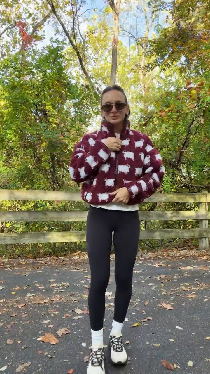 XS fleece and leggings