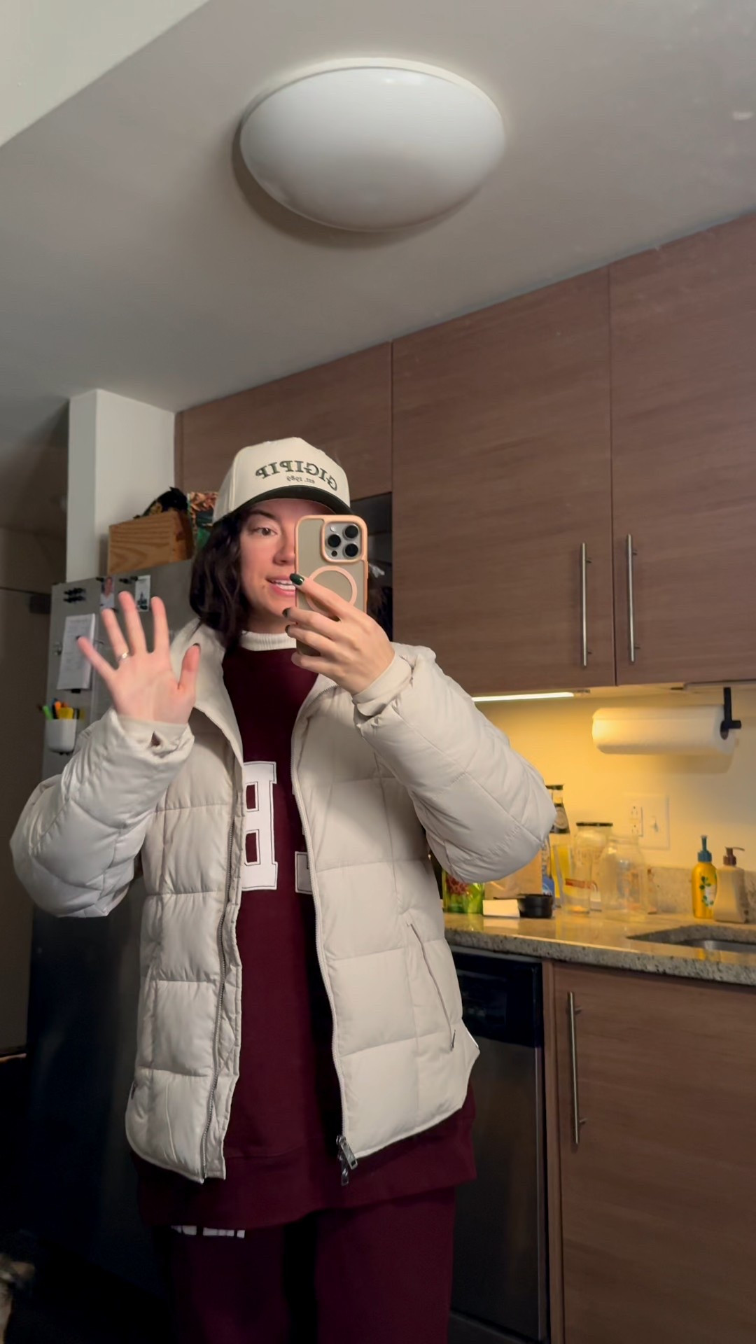Comment “GIGIPIP” for my outfit details 🤎 This exact hat is currently 20% off! And honestly… this hat would make the perfect holiday gift for any cozy, cool-girl on your list.

Saturday OOTD: matching sweatsuit, my new Gigi Pip trucker hat (the green literally matches my nails right now), and a very excited Pancake who insisted on riding in her stroller like the princess she is.

We wandered through a little Philly holiday market featuring a drum line, a few vendors, a couple food trucks, and a DJ playing all the holiday classics, basically my ideal winter vibe. Cozy, cute, and chaotic in the best way.

If you need a hat you can throw on with anything— errands, markets, “I have to leave the house but make it cute, this one is suddenly my whole personality.

📍@eastmarketphl 
Philadelphia

✨ Comment “GIGIPIP” or “SHOP” for the links.
✨ Follow @rachel.corridean for more OOTDs, movie-nostalgia styling, and Philly life.
.
.
.
@gigipip #gigiootd

I’m Rachel Corridean — a Philly-based fashion & lifestyle creator sharing shoppable style inspo with a nostalgic, cinematic twist.

gigipip trucker hat outfit, winter ootd 2025, philly winter style, matching sweatsuit outfit, casual holiday market outfit, green trucker hat aesthetic, gigipip review, everyday lifestyle creator outfits, philly influencer style, cozy winter fashion inspo, holiday gift idea

#LTKgrwm #LTKHoliday #LTKdayinmylife

#LTKgrwm #LTKdayinmylife #LTKPetite