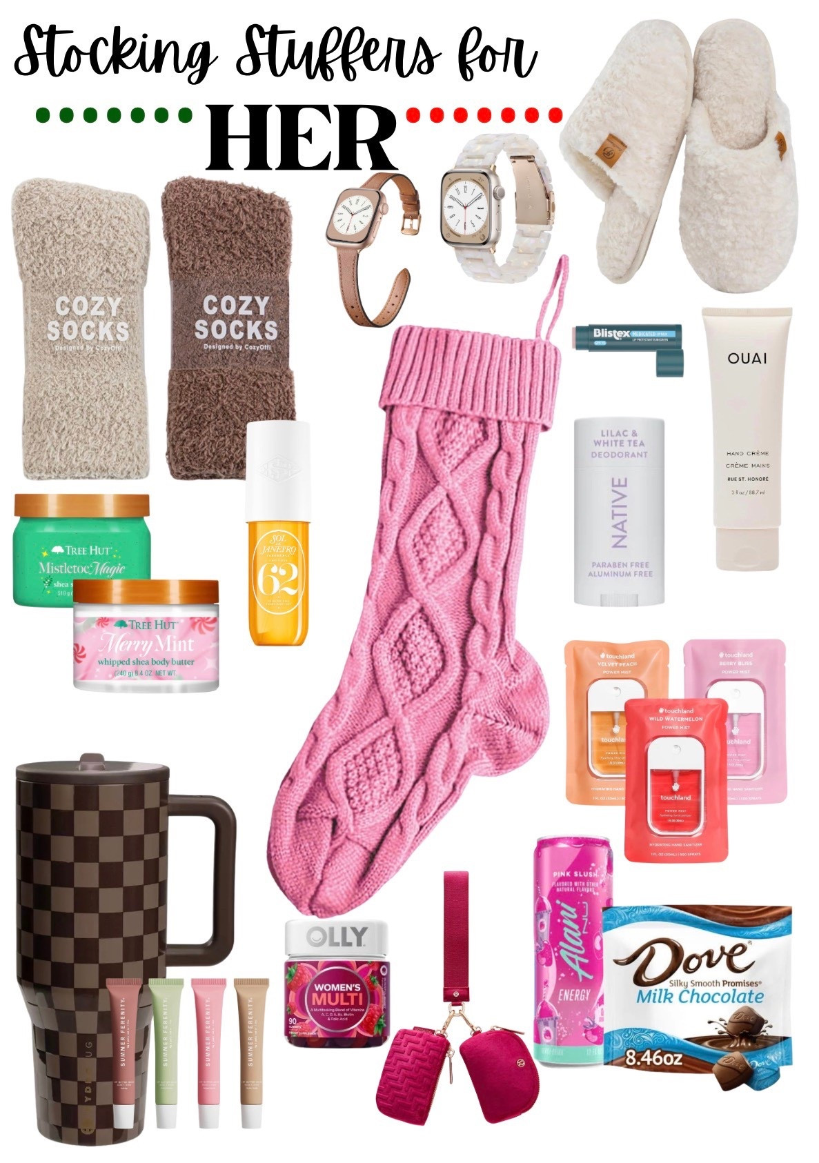 For anyone who has no idea what to put in a gal’s stocking. You’re welcome!😘 

#LTKHoliday #LTKGiftGuide #LTKselfcare