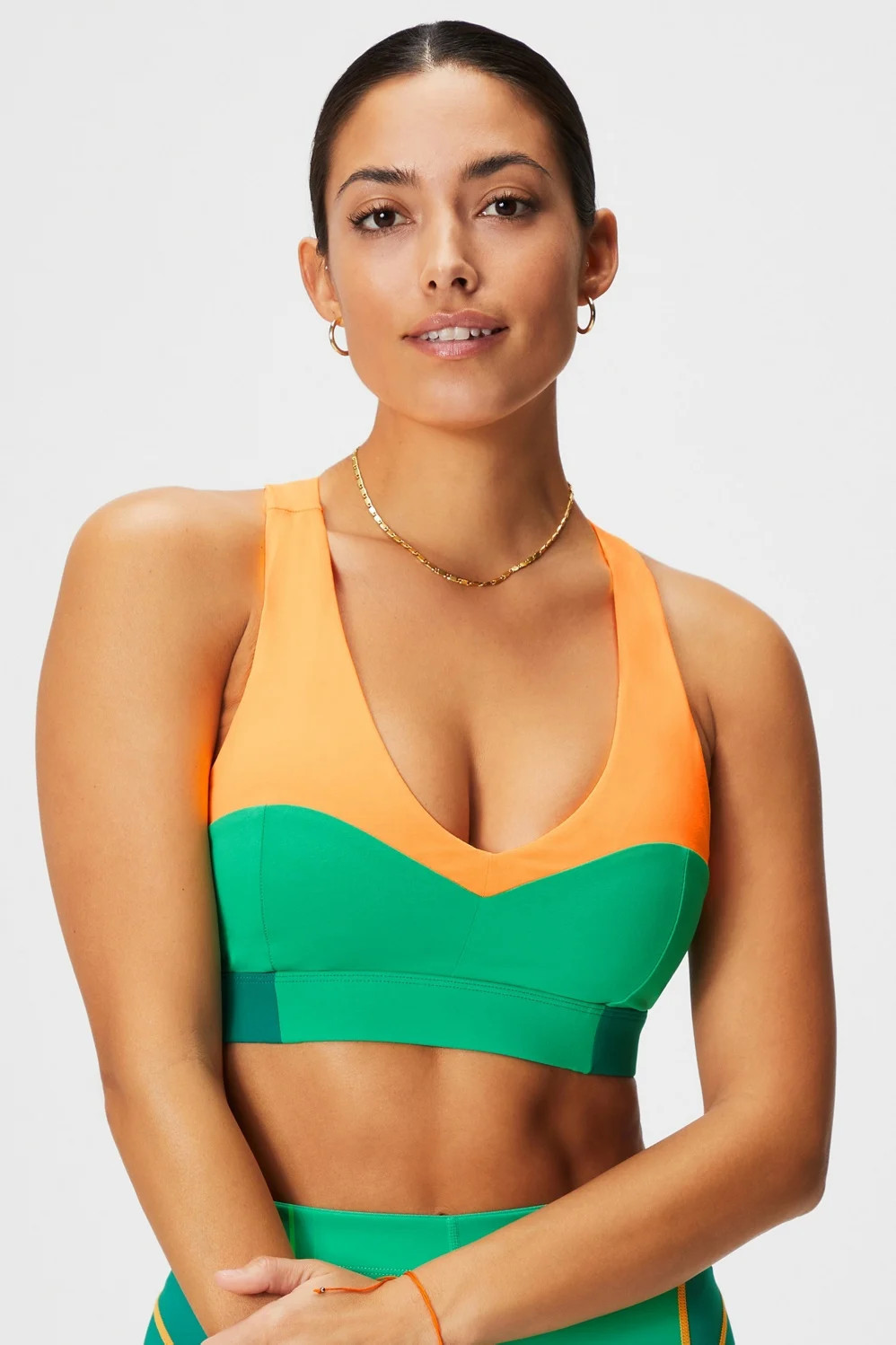 On-The-Go Midi Medium Impact Sports Bra | Fabletics - North America