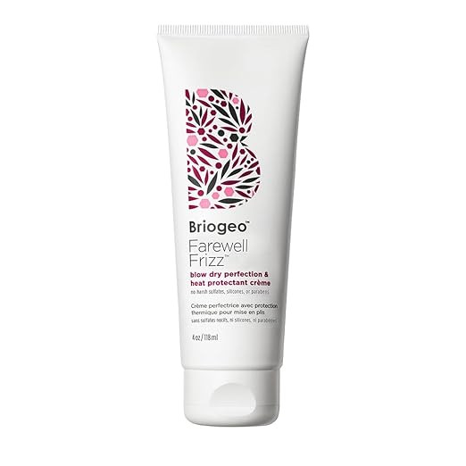 Briogeo Farewell Frizz Blow Dry Perfection & Heat Protectant Crème, Anti Frizz Hair Cream with A... | Amazon (US)