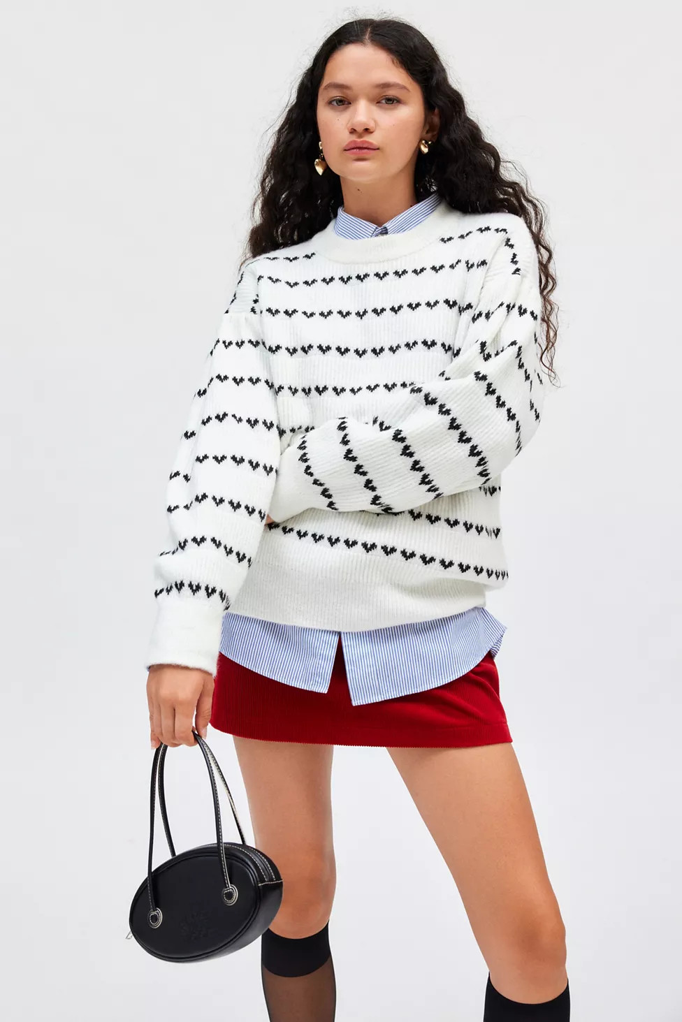 Kimchi Blue Wren Printed Pullover Sweater | Urban Outfitters (US and RoW)