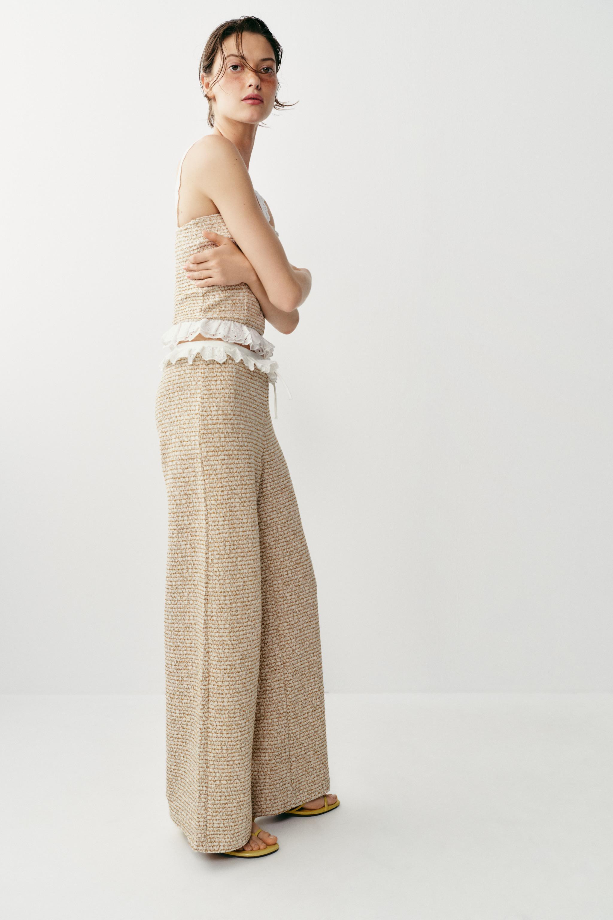 COMBINED TEXTURED TOP | Zara UK
