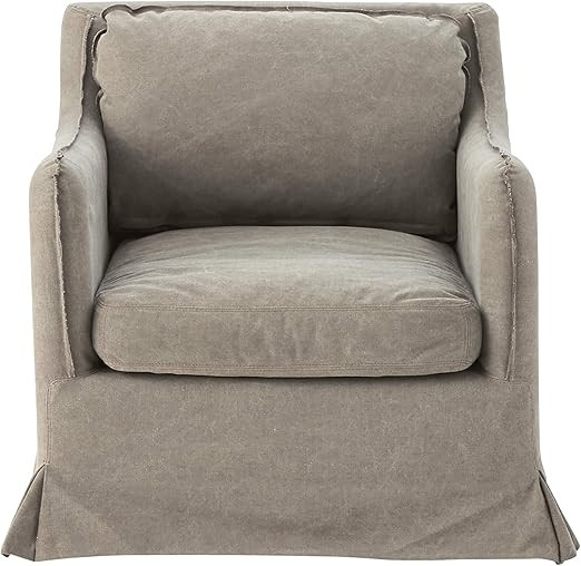 AZUMAYA CL-991GY Sofa, Single Seater Sofa, Gray, Sable | Amazon (US)