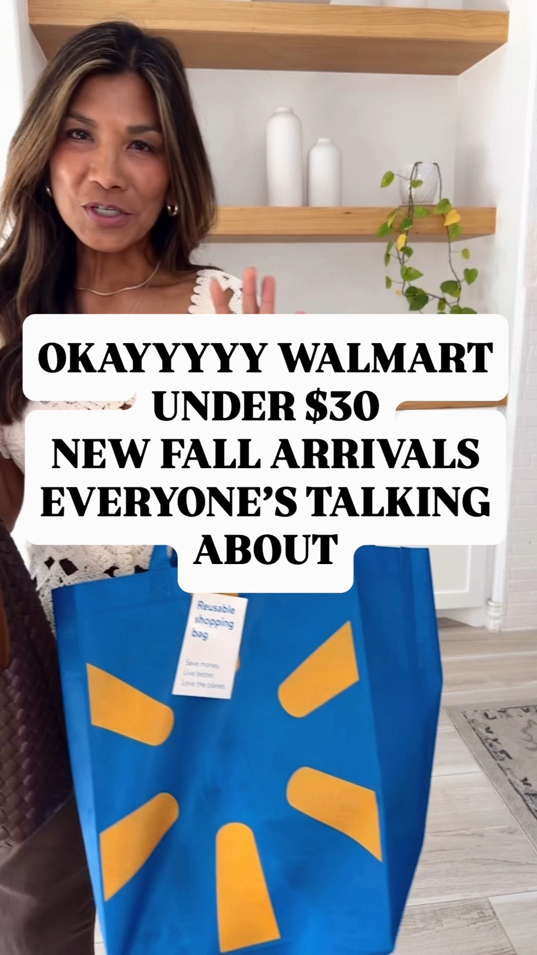 Walmart new arrivals for fall.
I’m 5’2” 118#ish for reference 
My outfit: top in XS tts, jeans in coffee brown size 26 tts short length(length options, shoes tts.
Walmart sneakers tts
Walmart loafers tts.
Walmart mules size down.
Blush and lip tint in Cherry Cola. I also have  Plums Up and So Petal.
Plaid shirt I sized up to medium for a loose fit.
Pajamas in XS 
All bags and accesories are linked.
I linked more Walmart arrivals
Fall arrivals, Walmart  finds, Walmart style, over 50 style, midlife fashion, petite fashion,midlife women, affordable fashion, fashion over40

#LTKPetite #LTKOver40 #LTKmomlife