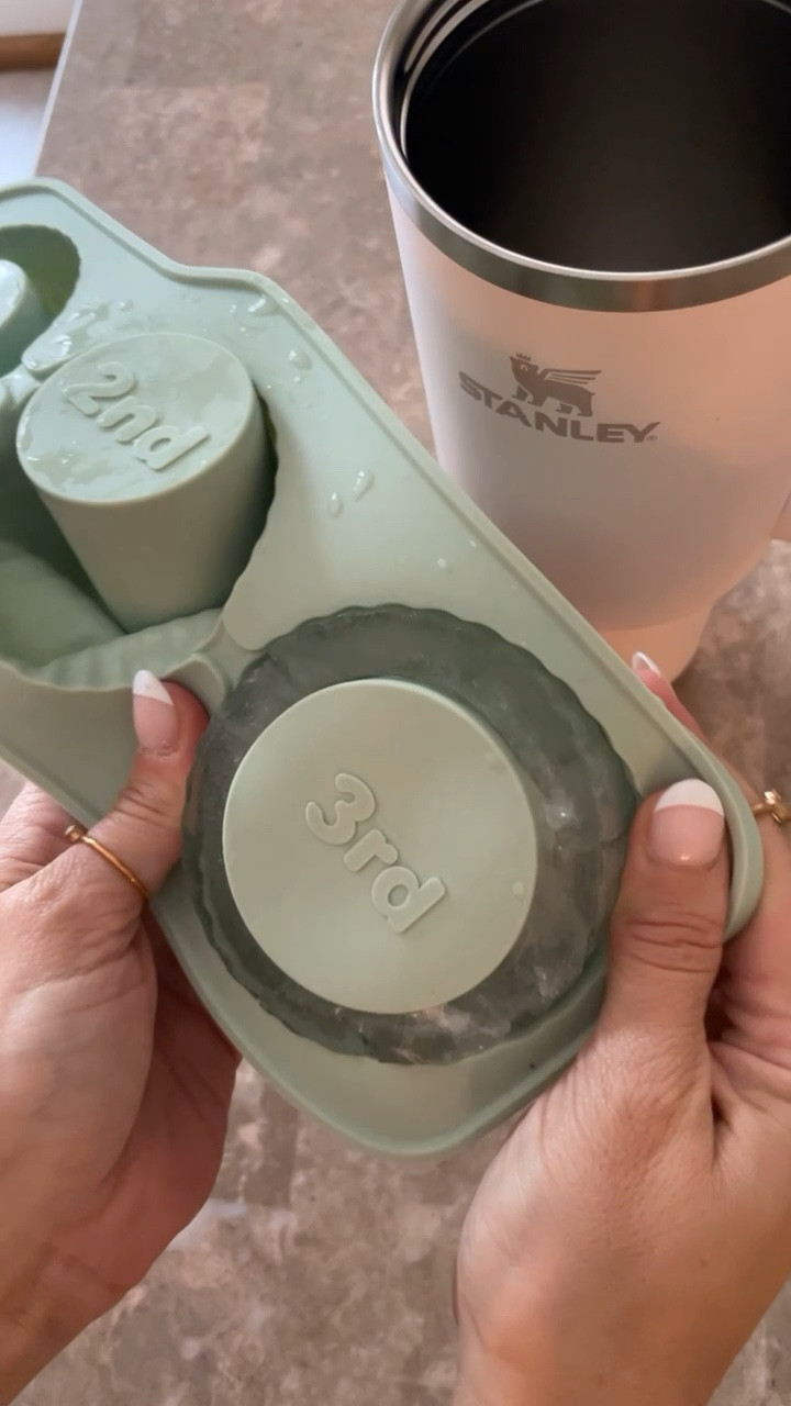 If your a Stanley lover than you have to get yourself this silicone ice mold. Keeps your drinks colder for way longer and also makes it much easier for putting in your straw!! On sale right now for under $15 so go snag one while you still can at that price!! 🚨💕

Stanley Cup, Stanley Cup, accessories, ice, mold, Stanley Cup must have, sale alert 

#LTKHome #LTKSaleAlert