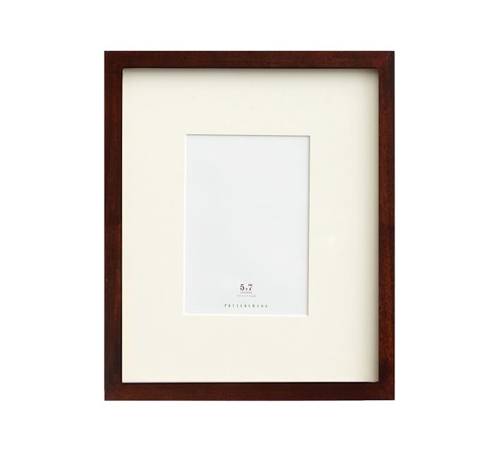 Wood Gallery Single Opening Frame - 5x7 (11x13 Without Mat) - Espresso | Pottery Barn (US)
