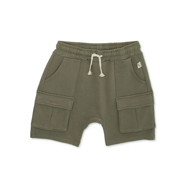 easy-peasy Toddler Boy French Terry Cargo Shorts, Sizes 12 Months-5T | Walmart (US)