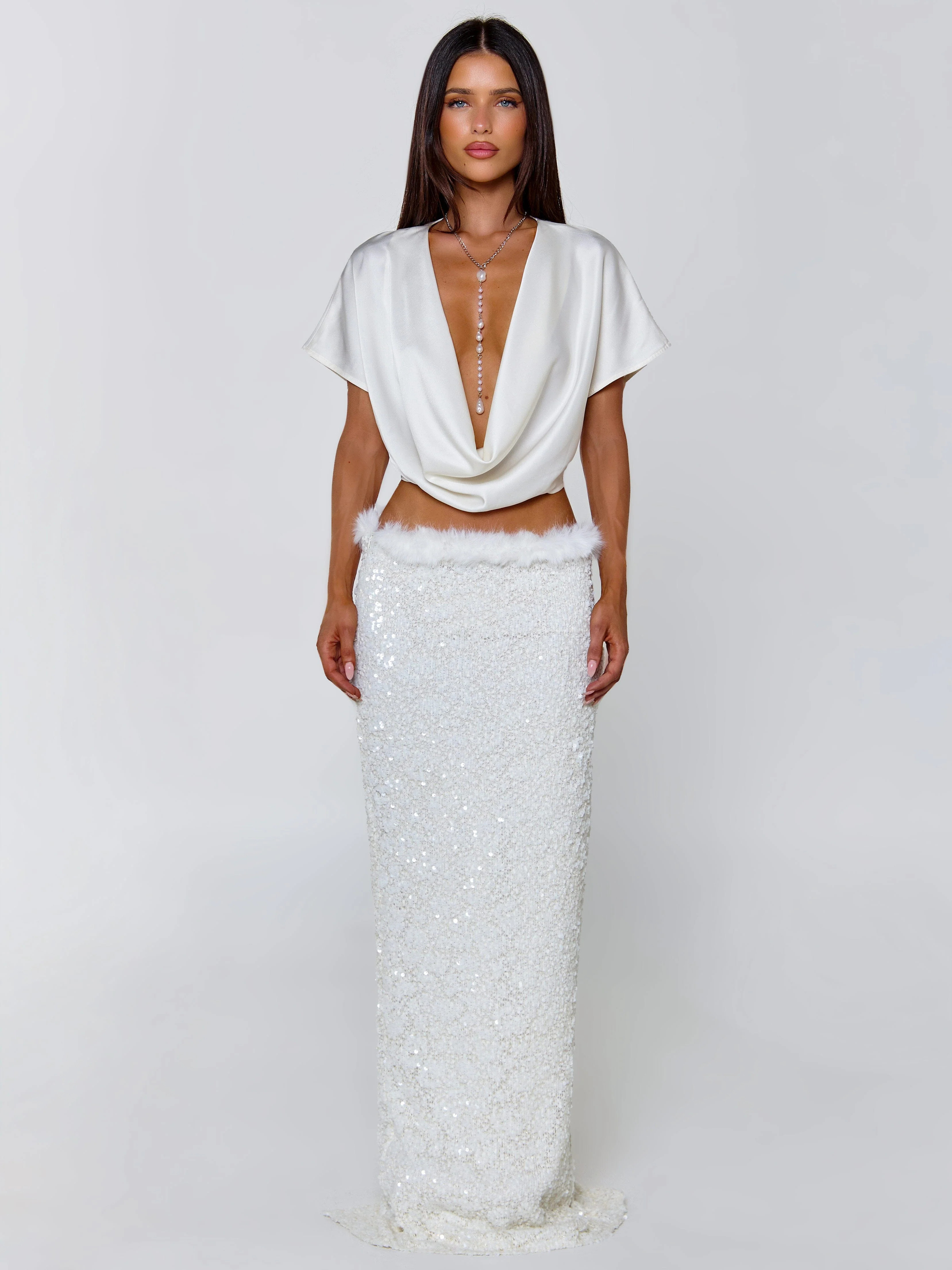 VELORA TOP WHITE | Outcast (US & UK)