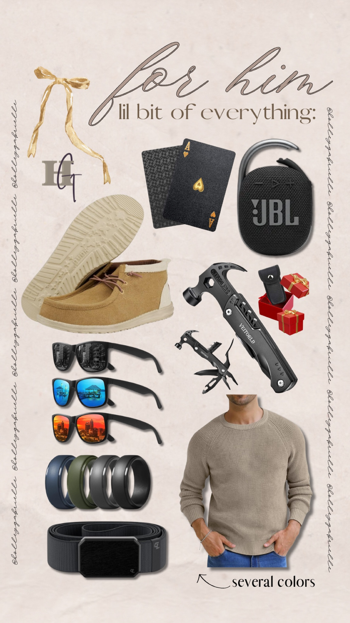 Last minute gift ideas for him — 🤎🦌🎅🏼✨🎁 most all to arrive before Christmas! 

Gift guide / for him / Christmas presents / holiday / Amazon / Holley Gabrielle 

#LTKHoliday #LTKGiftGuide #LTKMens