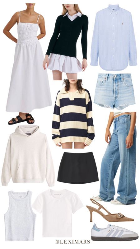 roundup of my favorite basics that are timeless and a must have in your wardrobe for every season !!

Closet basics - timeless wardrobe - basics - summer fashion - fav denim - neutral fashion - Abercrombie basics - spring outfit ideas

#LTKSeasonal #LTKstyletip #LTKfindsunder100