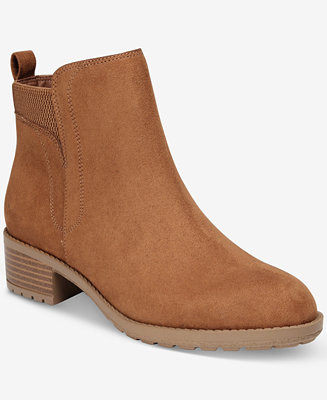 Style & Co Women's Graciee Lug Booties, Macy's Exclusive - Macy's | Macy's