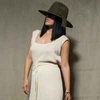 Fedora Wool Merino| Fedora - Beanie Hat-Merino Hat - Hat Womens - Green Fedora | Etsy (US)