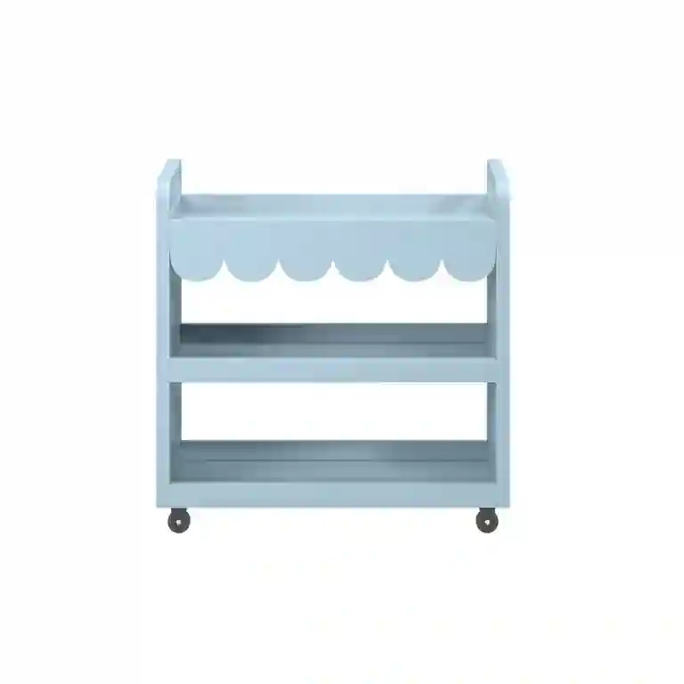 House of Happy Scallop Art Cart , Blue | Walmart (US)