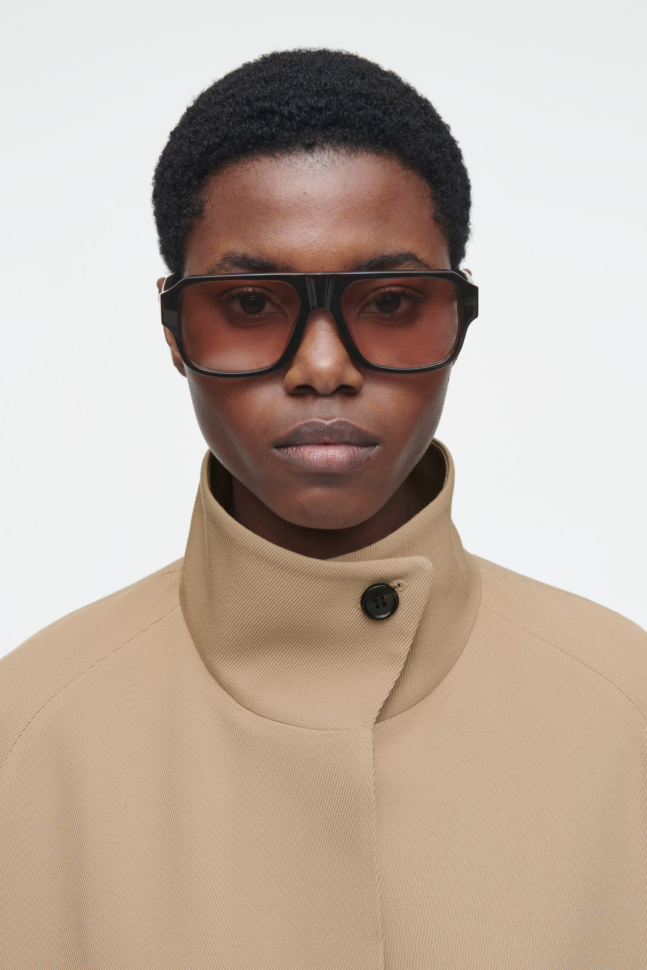 ALIGNSUNGLASSES-AVIATOR - BROWN / TORTOISESHELL | COS | COS (AU)