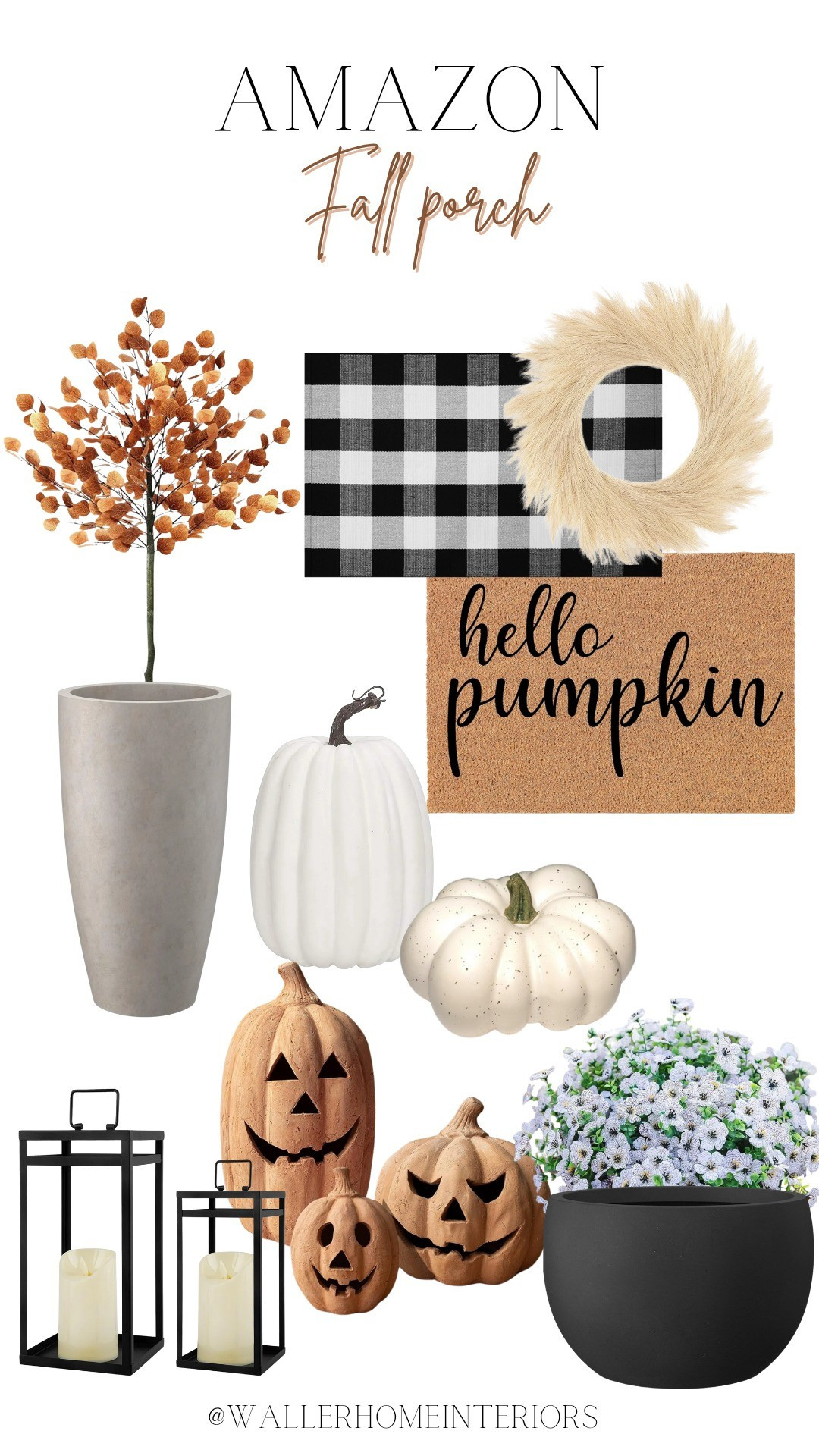Give your porch some curb appeal with these cute Fall touches. #fallporch #amazonfinds

#LTKSeasonal #LTKHome #LTKFindsUnder100