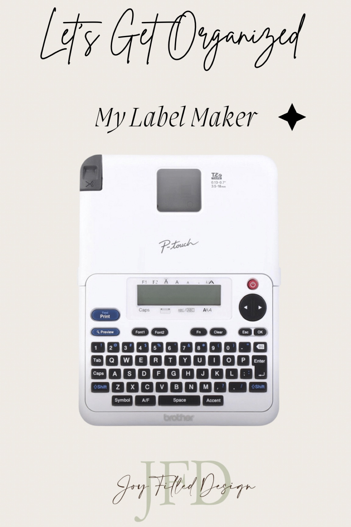 Label maker to make organization easier.  Plus it’s on sale for $20! Organizing, organization, home organization, labels,

#LTKunder50 #LTKhome #LTKsalealert