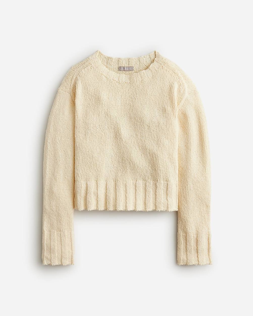 Relaxed crewneck beach sweater | J. Crew US