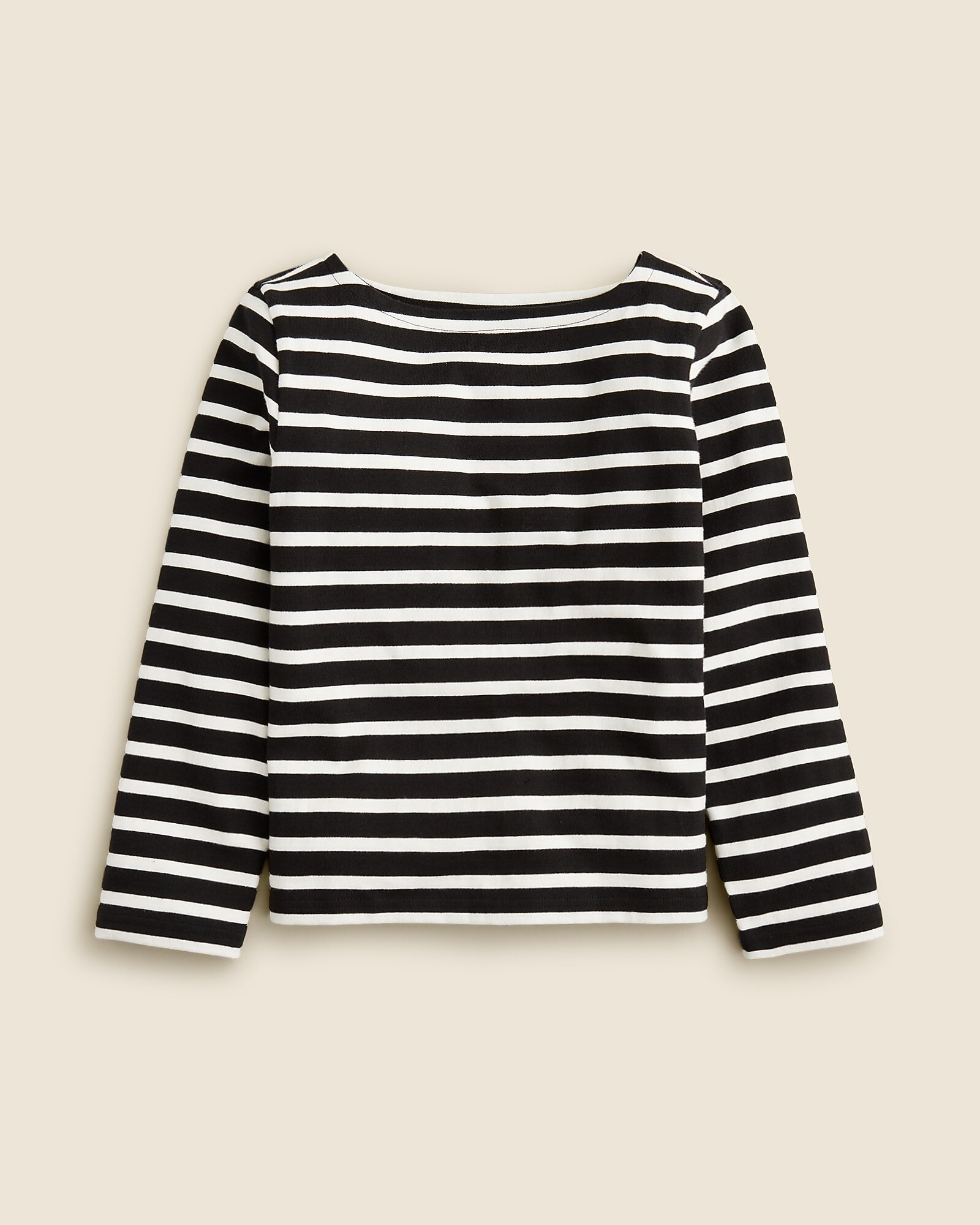 Classic mariner cloth boatneck T-shirt in stripe | J. Crew US