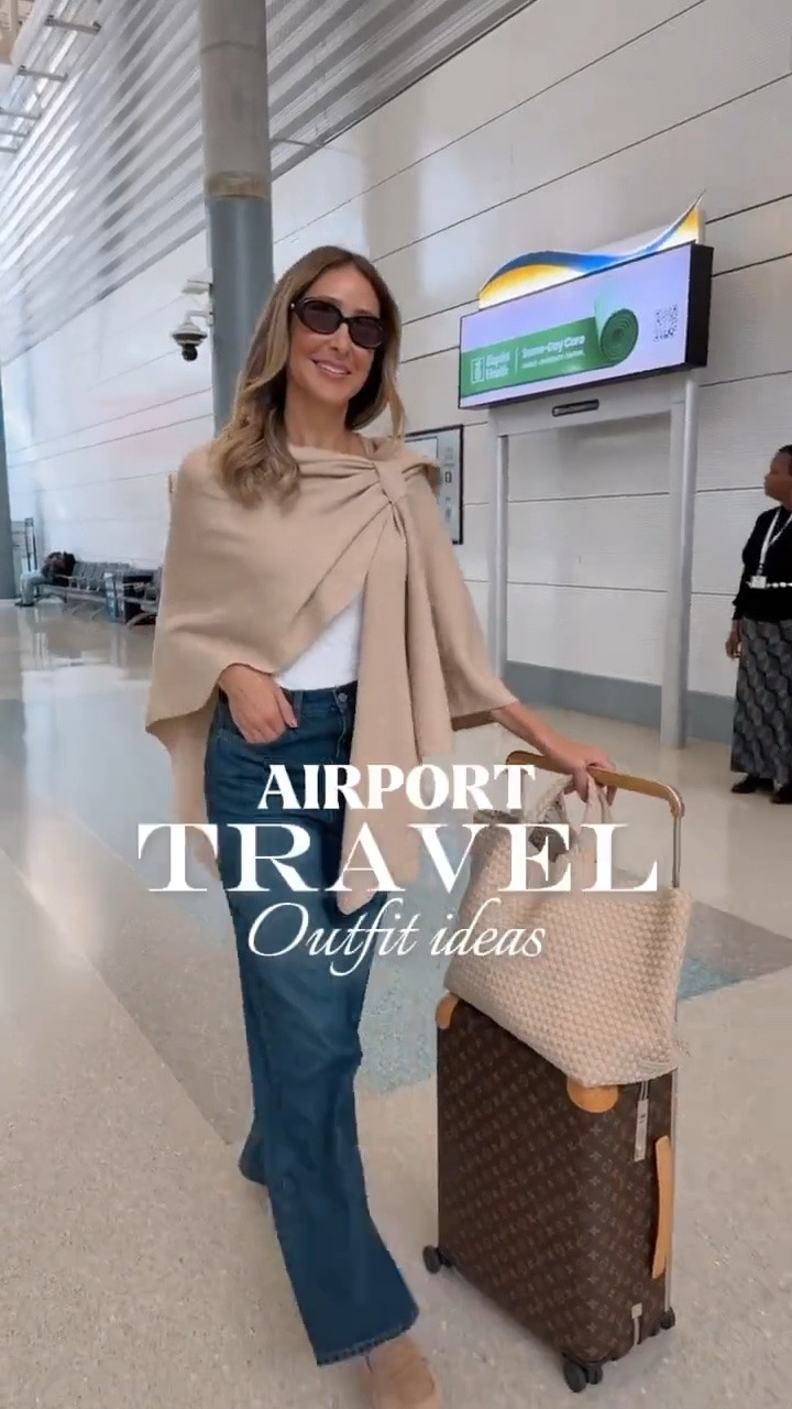 Airport travel outfits idea 
Comfortable, stylish, and elegant outfits that are perfect for your next trip 
Everything fits true to size and I’m wearing size small
Airport outfit 
Travel outfit

#LTKU #LTKTravel #LTKOver40