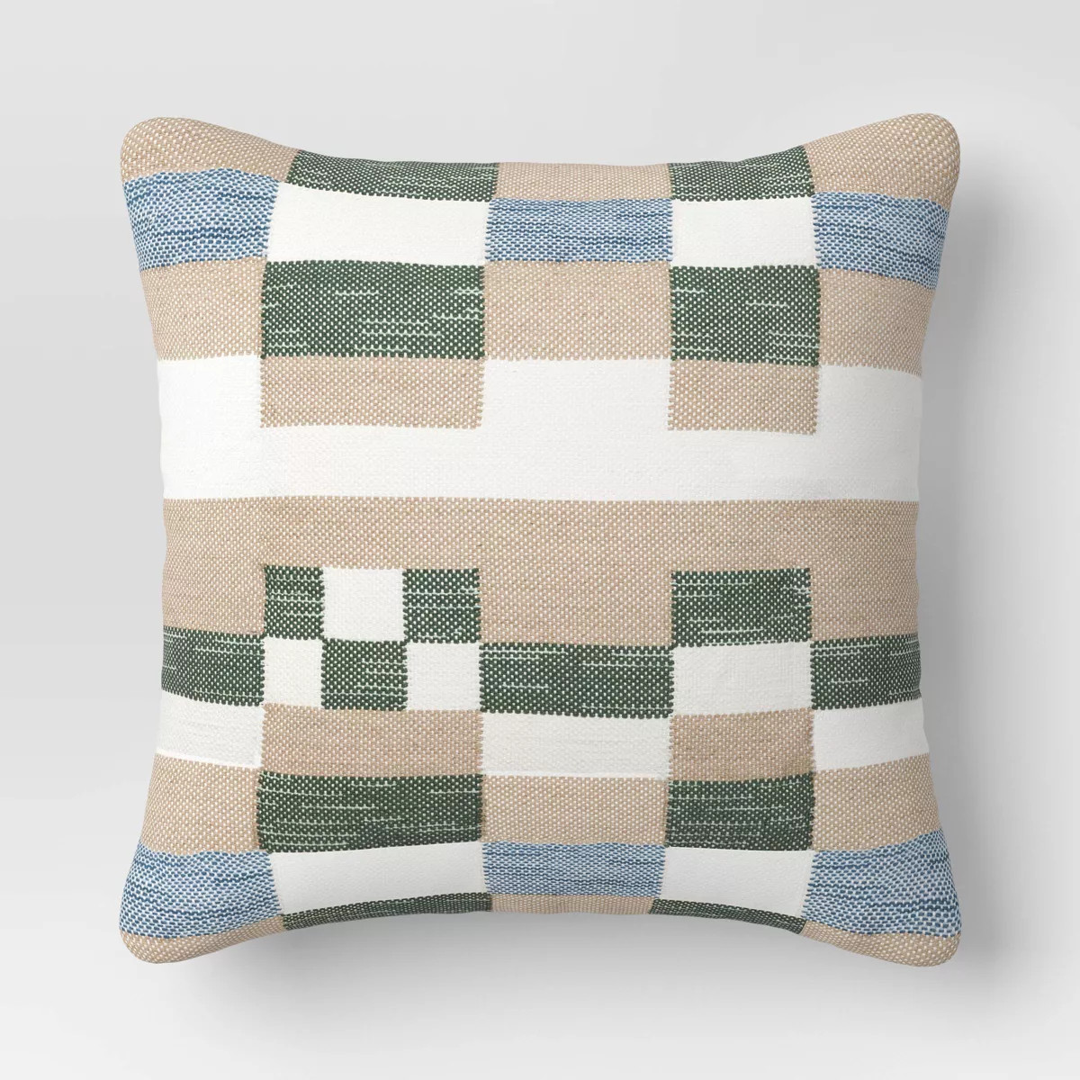 20"x20" Parley Kilim Square Outdoor Throw Pillow - Threshold™ designed with Studio McGee | Target