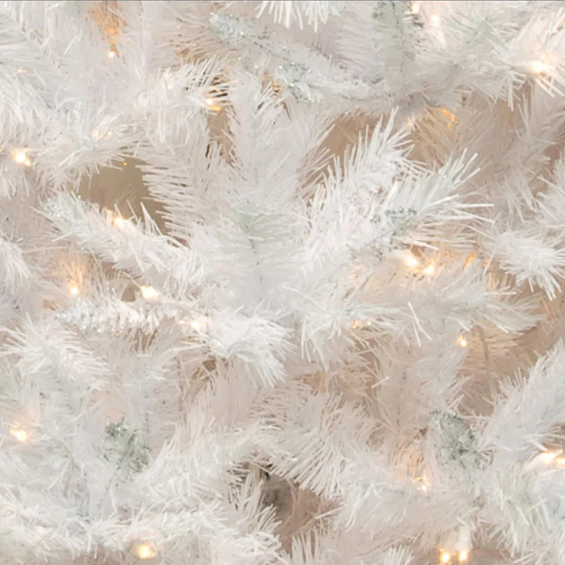 Winchester White Pine Tree with Clear Lights | Wayfair North America