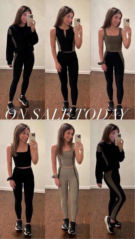 Abercrombie active fitness workout set on sale today!!
I’m wearing size XS in tops
Size XS short bottoms 
Nike sneakers size 7


#workout #fitness #laurabeverlin




#LTKfitness #LTKsalealert #LTKfindsunder50