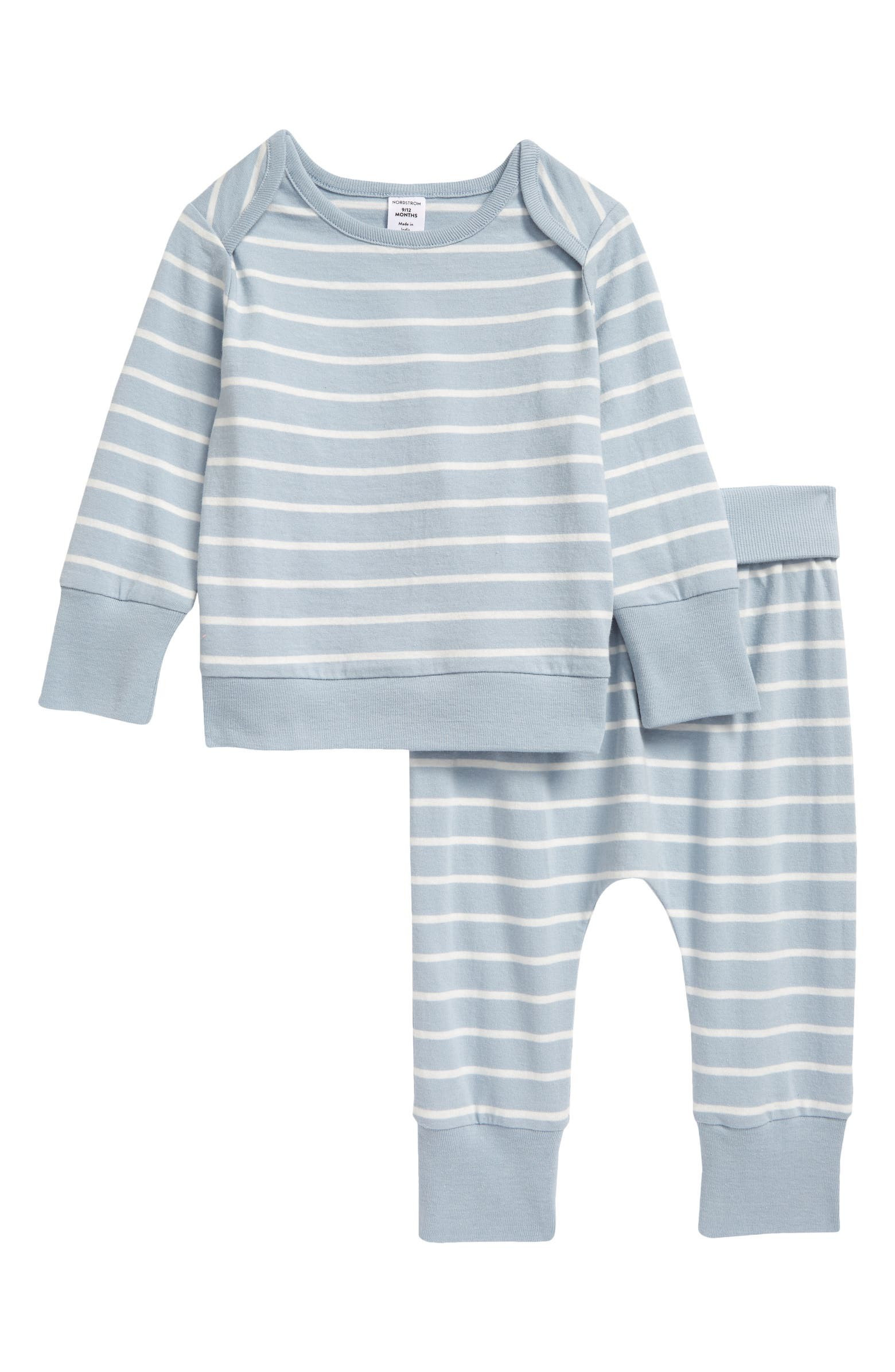 Grow with Me Organic Cotton Top & Pants Set | Nordstrom | Nordstrom