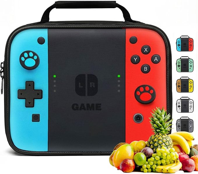Insulated Lunch Box for Boys Girls, Game Lunch Bag for School Work Office Travel Picnic Hiking Be... | Amazon (US)
