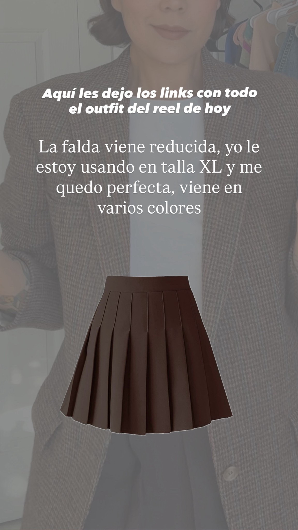 Falda tableada talla XL

#LTKSeasonal #LTKMidsize