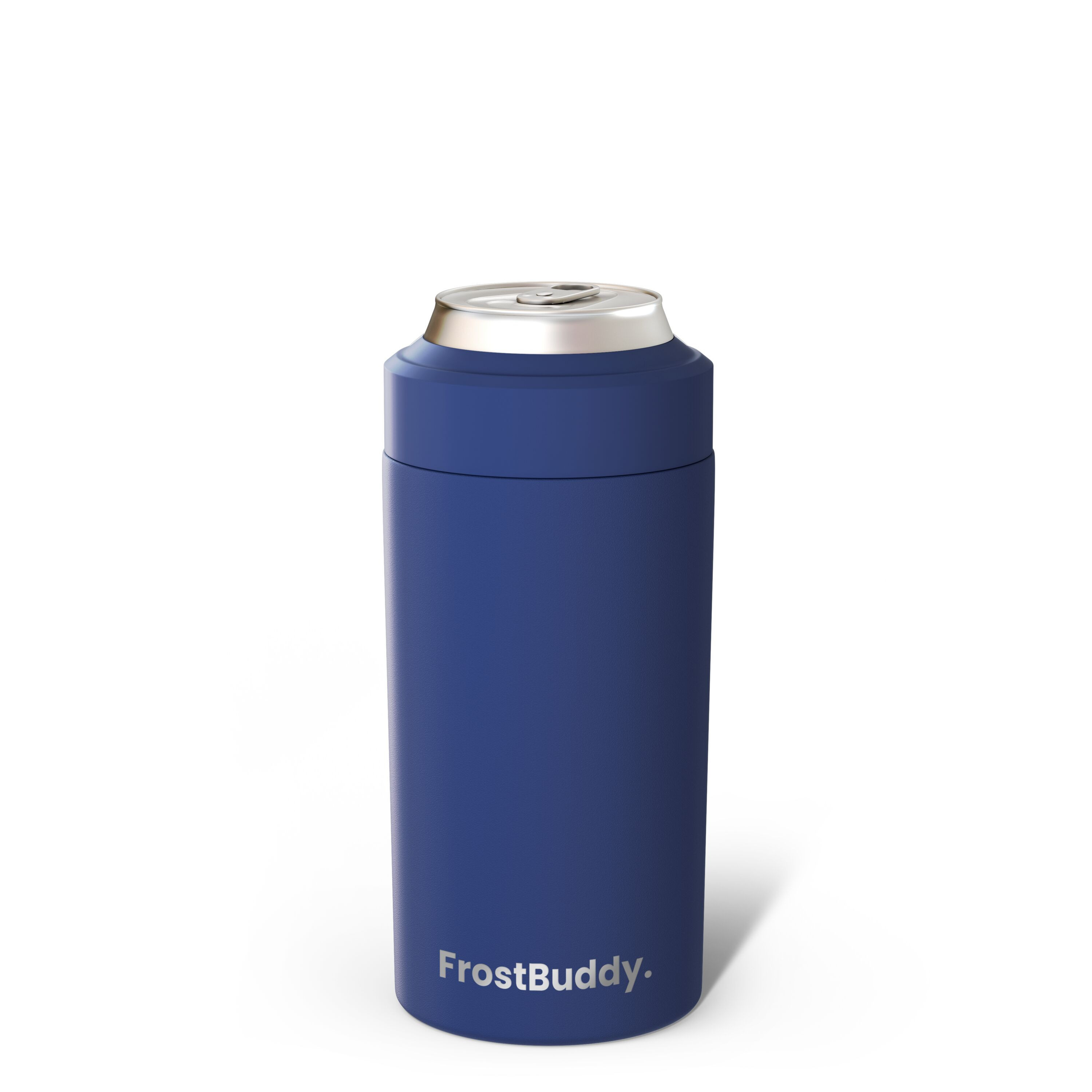 Frost Buddy 16 Fluid ounce(s) Blue Insulated Beverage cooler | UNI-NAVY1 | Lowe's