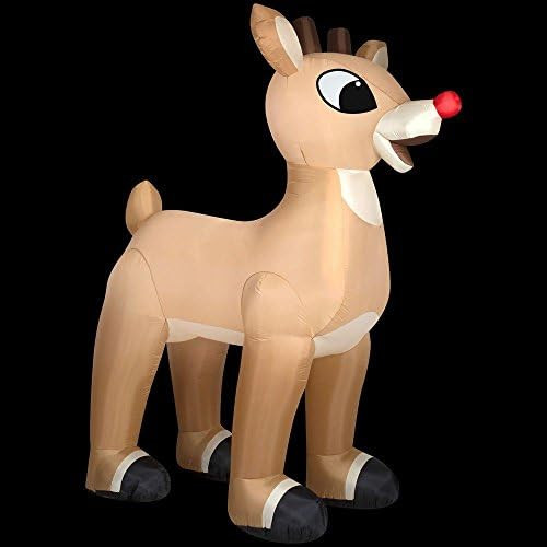 Gemmy Airblown Standing Rudolph-Giantt | Amazon (US)