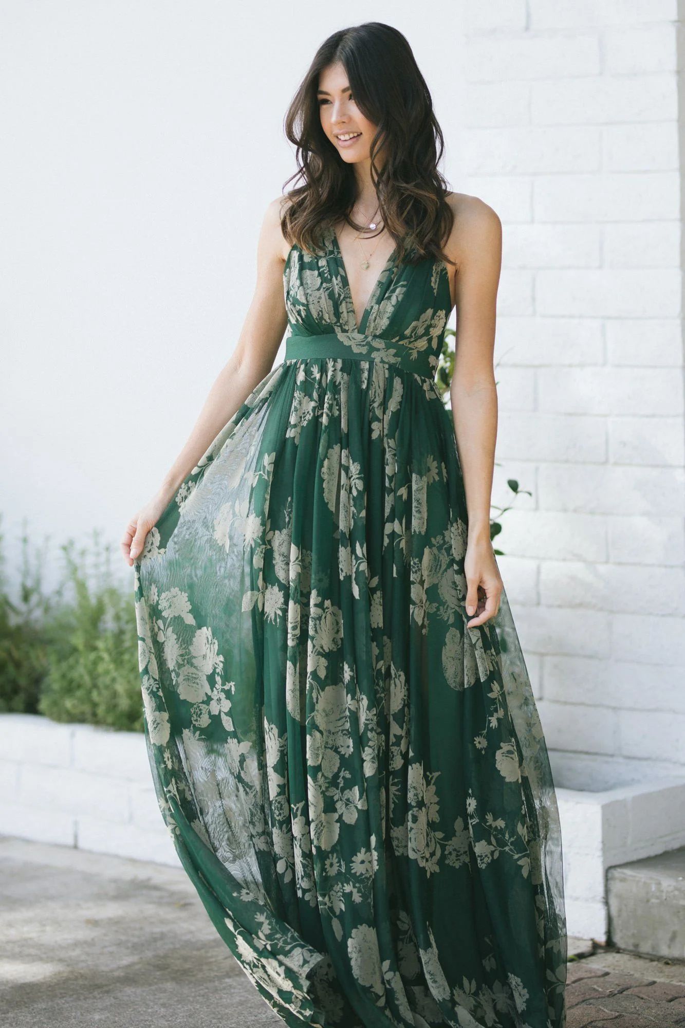 Estee Velvet Floral Maxi Dress | Morning Lavender