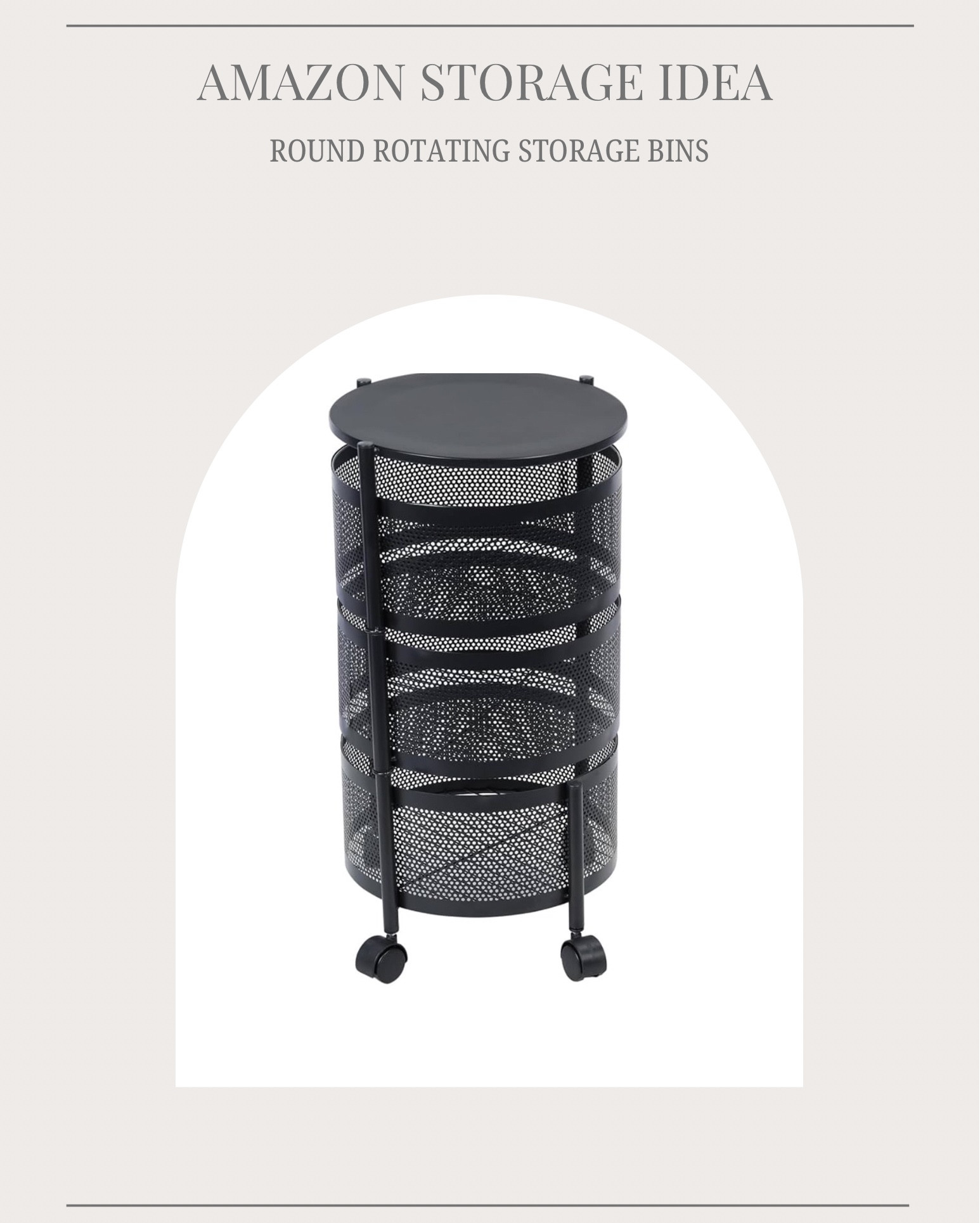 Amazon storage solution for small spaces or just needing extra storage! 

#LTKFindsUnder100 #LTKFamily #LTKHome