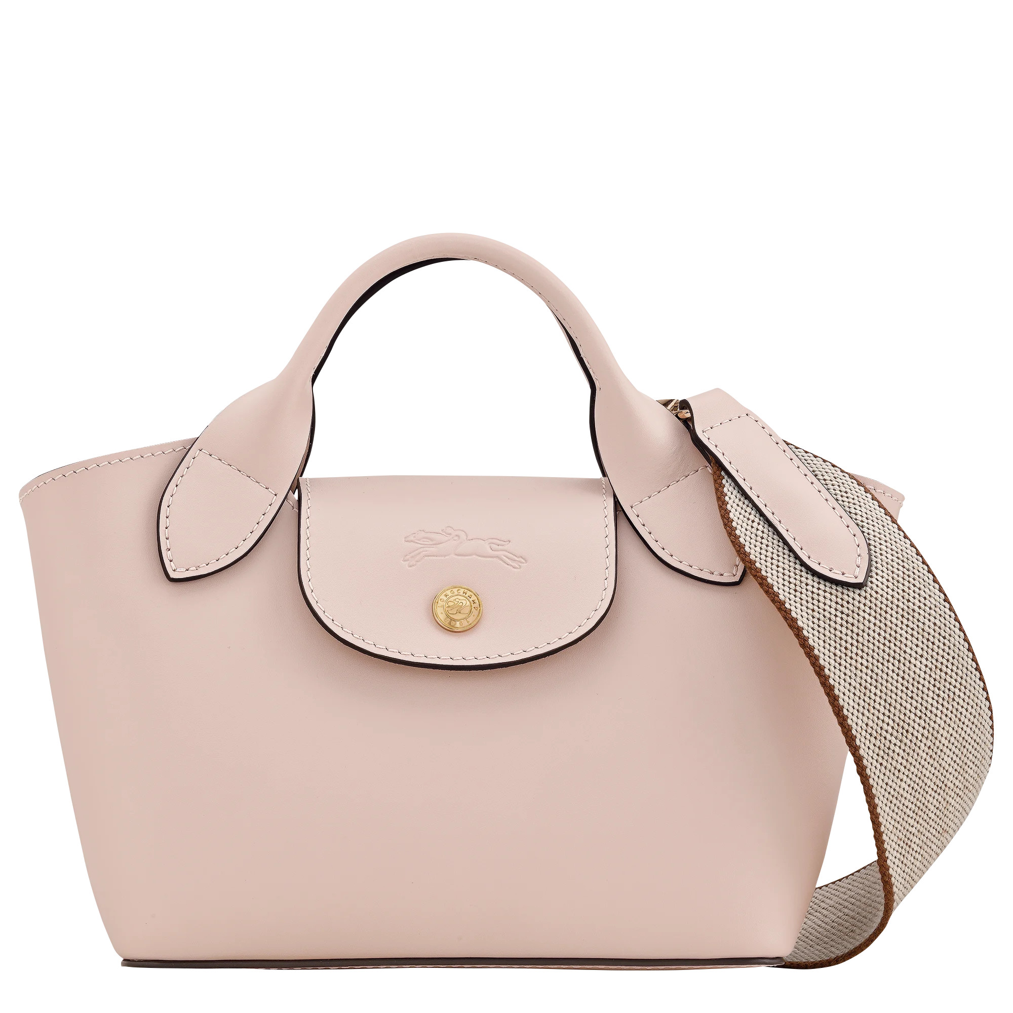 \u00c9pure XS Tote bag Petal Pink - Leather | Longchamp US | Longchamp