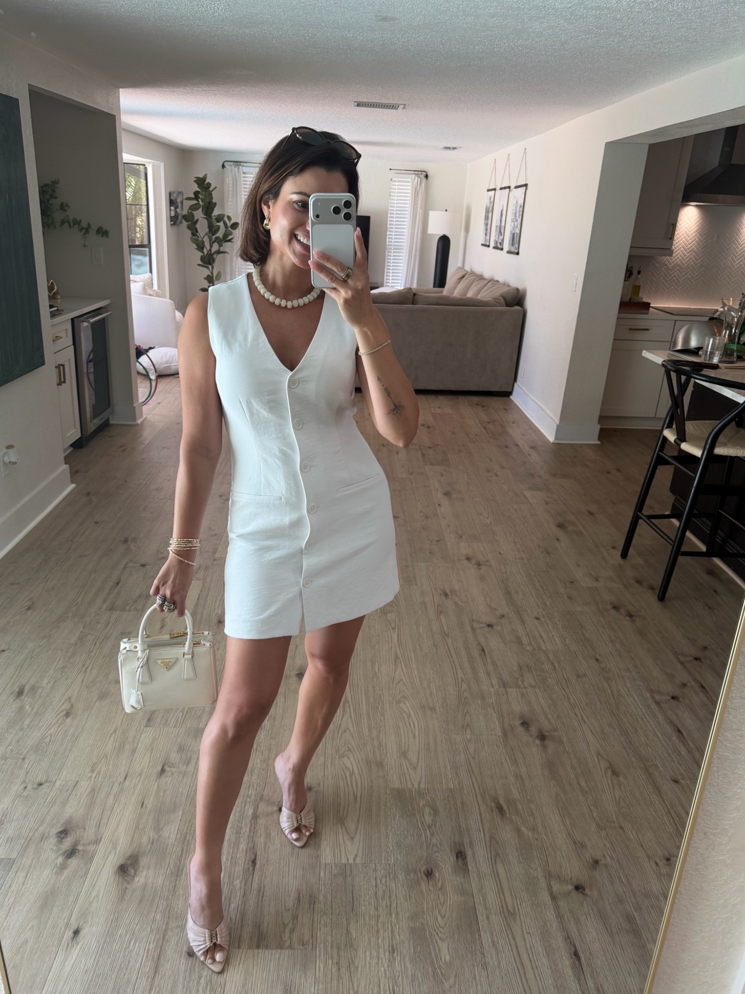 Church OOTD
Linked similar dress options!

White mini dress
White dress 
Summer outfit 
Summer dress

#LTKootd #LTKgrwm #LTKSeasonal