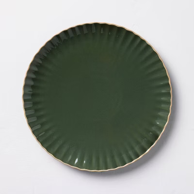 10.5" Scallop Stoneware Dinner Plate - Hearth & Hand™ with MagnoliaThis item is not available | Target