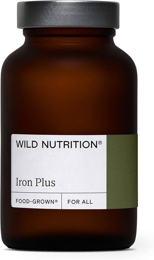 WILD NUTRITION Food-Grown® Iron Plus | Gentle Iron Supplements with Vitamin C for Higher Absorpt... | Amazon (UK)