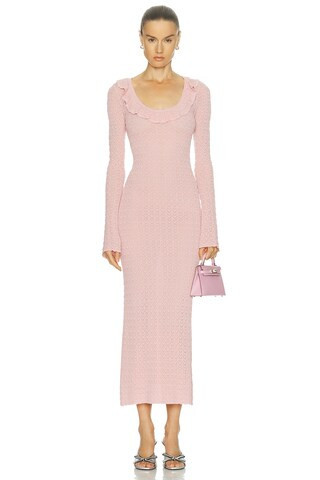 LoveShackFancy Tawnie Dress in Pink | FWRD 