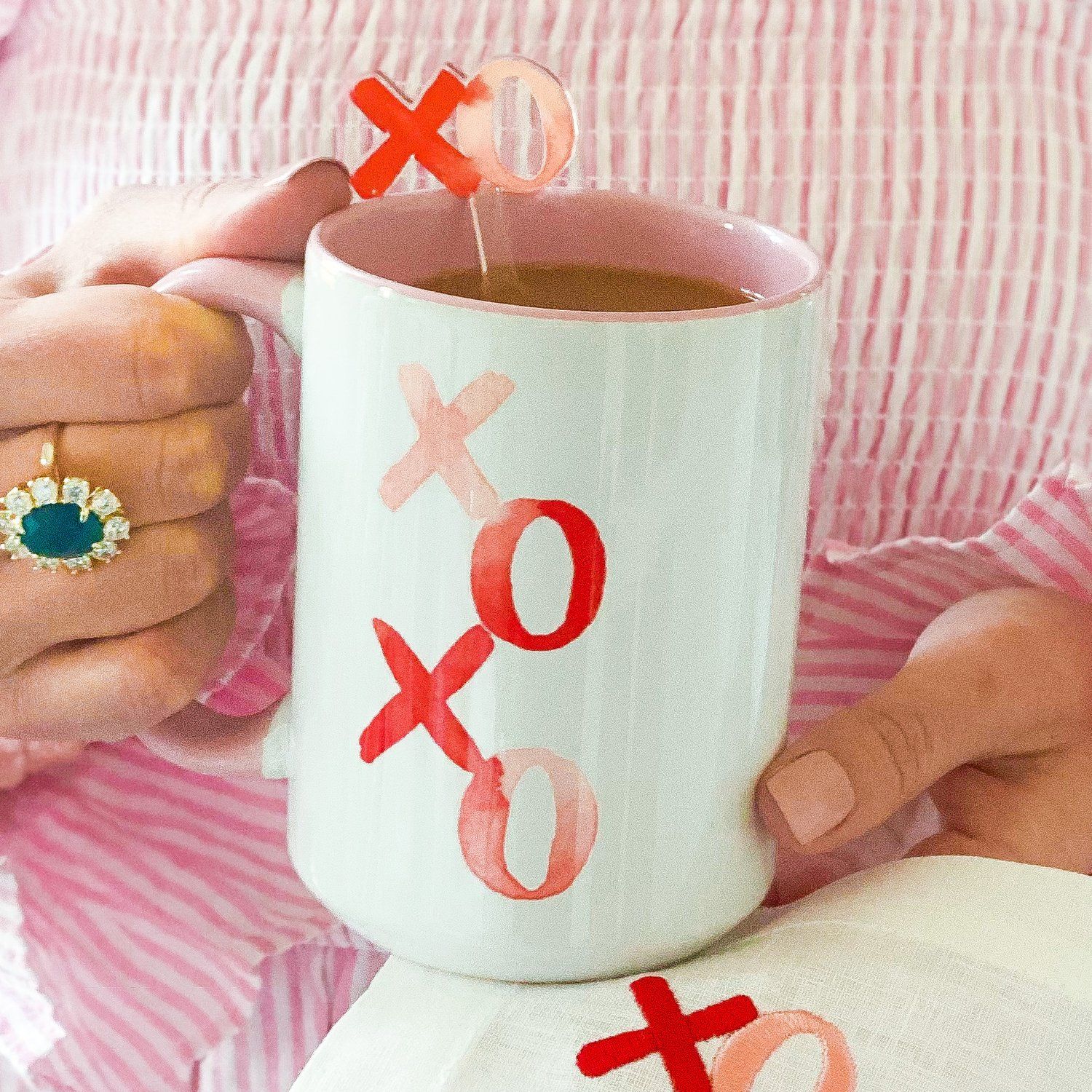 PRE-ORDER XOXO 15oz Tall Watercolor Mug — Simply Jessica Marie | Simply Jessica Marie